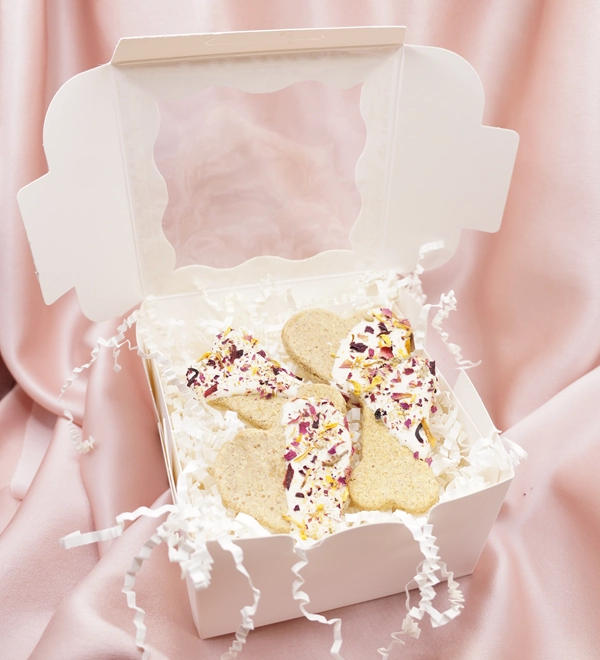 Biscuits fleuris classiques pour chien et cheval