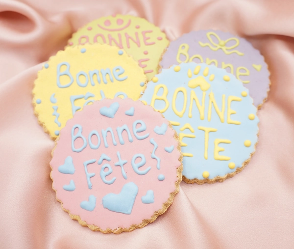 Biscuit Bonne F&ecirc;te classique pour chien et cheval