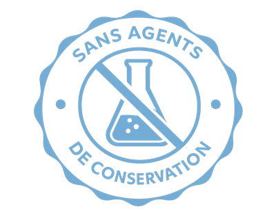 Ic&ocirc;ne sans agents de conservation